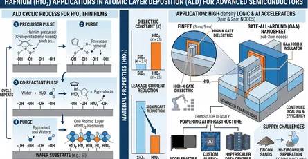 Hafnium High-k Dielectrics: Powering AI Chip Scaling Amid Supply Chain Risks
